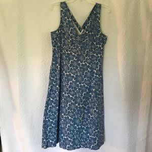 Blue Floral Sundress